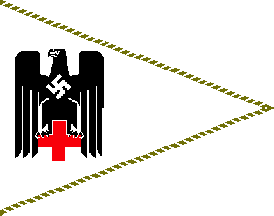 [DRK Pennant for Cars, Motorcycles and Bicycles (Germany)]
